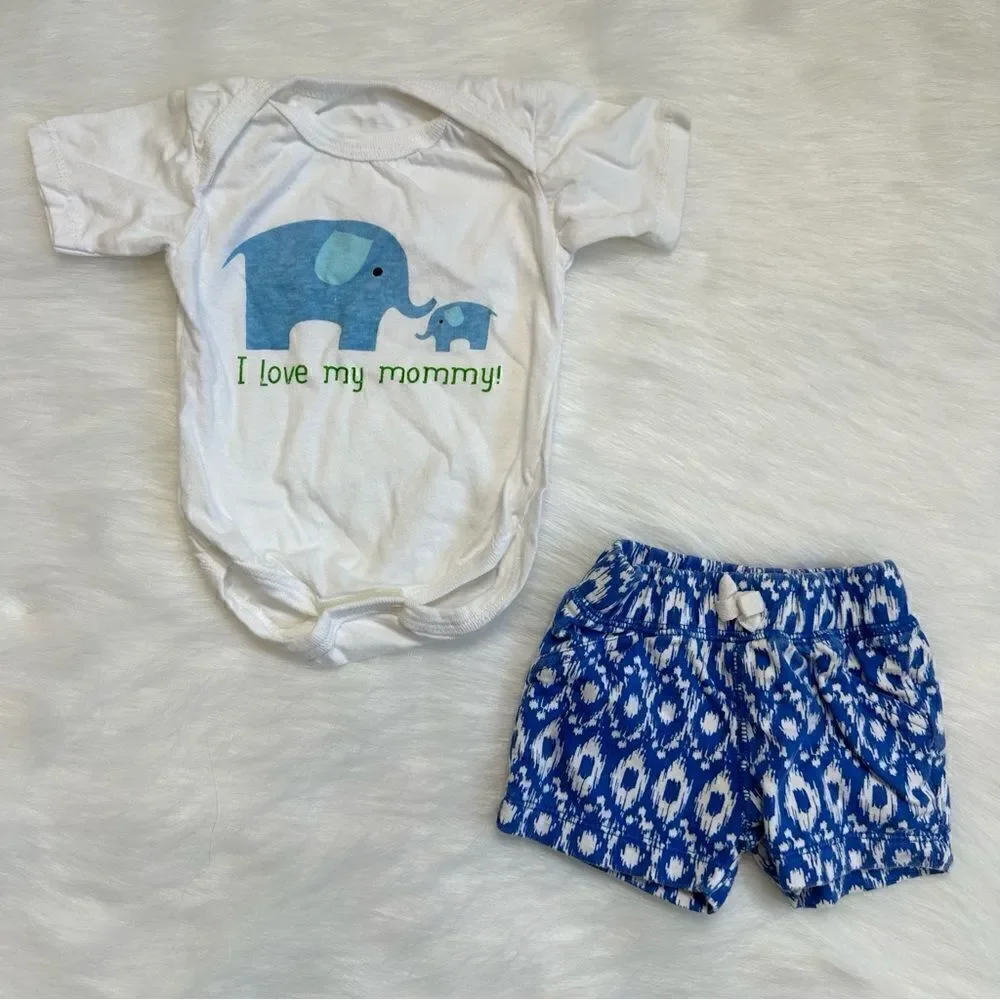 0-3 Months Baby Girl Summer Clothes LOT